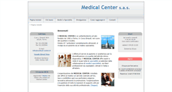 Desktop Screenshot of medical-center.it